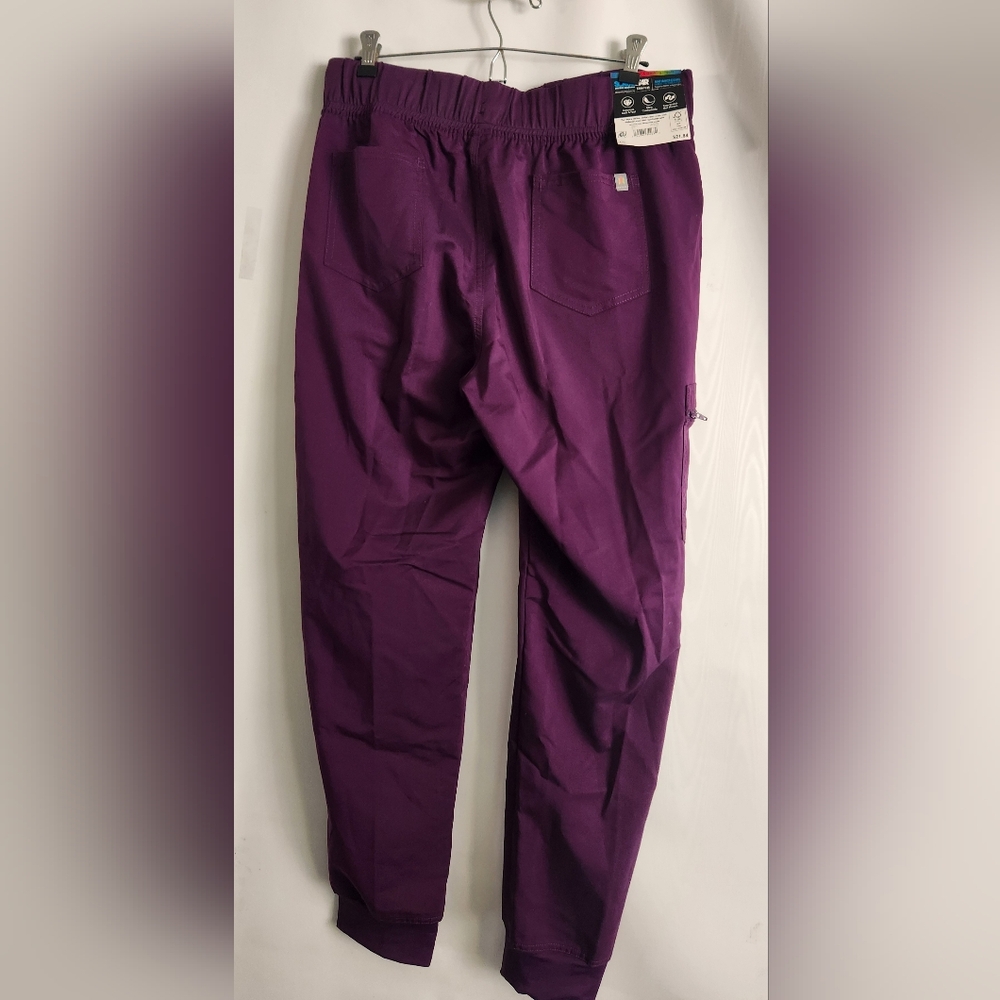 NWT Scrubstar Stretch Womens Premium Scrubwear Ultimate Yoga Drawstring Joggers